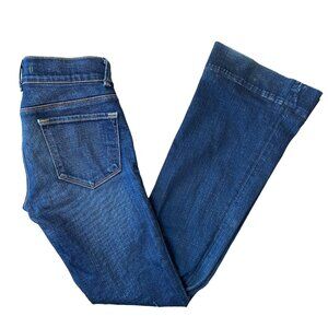 J Brand Low Rise Heartbreaker Jeans Womens 25x31 Dark Wash Stretch